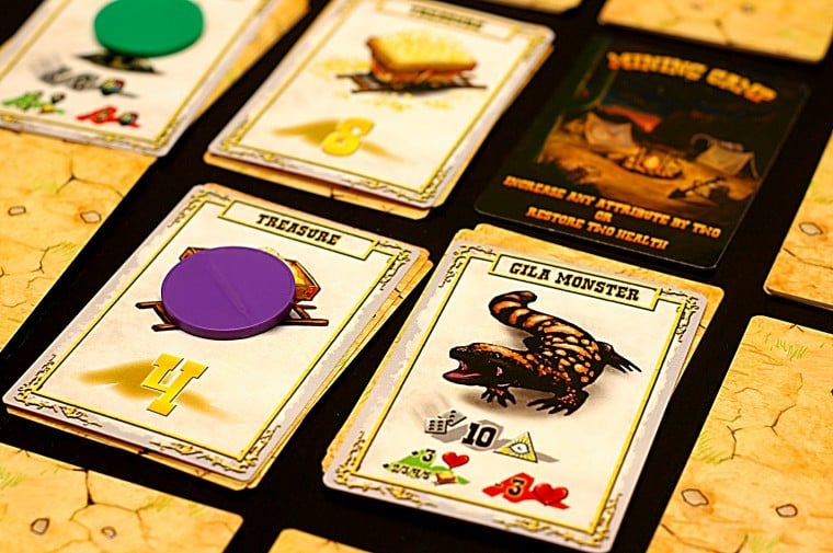 'The Legend of the Lost Dutchman' board game