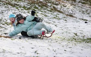 Power outages, ice slow cleanup from storms 