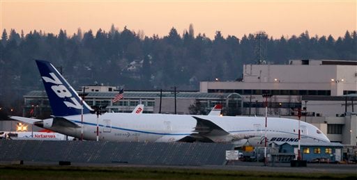 Boeing 787 Grounded