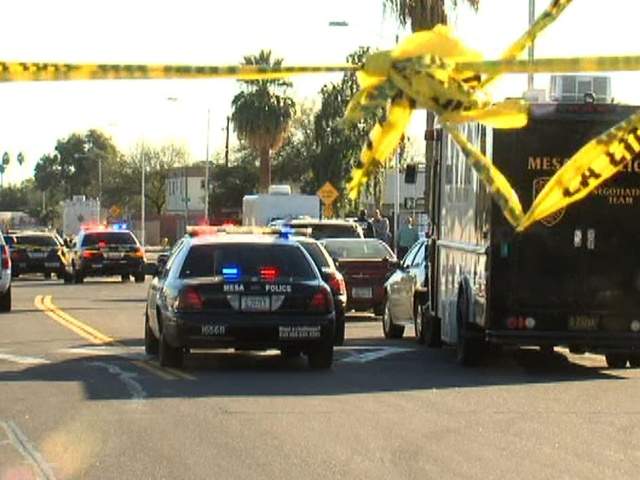 Gunshots in Mesa