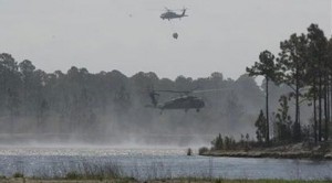 SC officials: Calm winds should help contain fire 