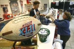 Touchdown for Super Bowl shoppers 