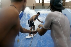 Renovated Rhodes pool has splashy reopening 