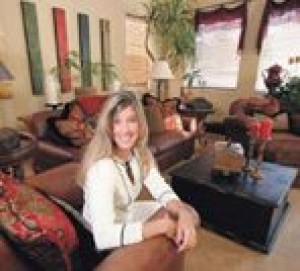 Designer's home is busy, 'comfortable' 