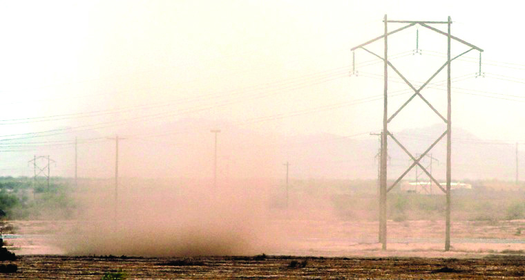 Blowing Dust
