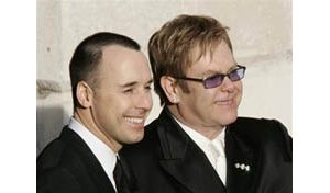 Elton John ties the knot with partner 