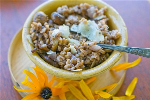 Food-Healthy-Farro Risotto