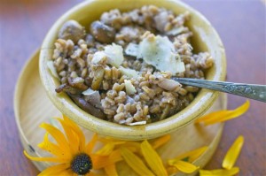 Food-Healthy-Farro Risotto