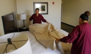 Gilbert's new hotel mostly unfilled 