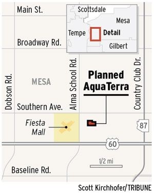 Fiesta site planning for Aloft luxury hotel 