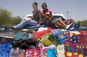 East Valley girls celebrate birthdays by giving 