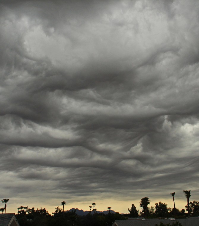 Monsoon clouds