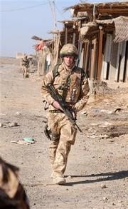 Britain's Prince Harry in Afghanistan 