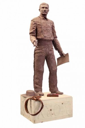 Tom Bollinger's Roosevelt sculpture