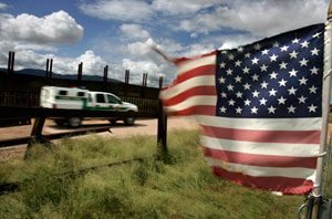 First phase of border fence nearly up 