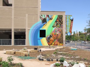 Tempe garden mural