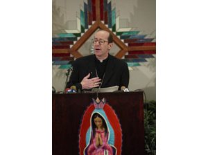 New bishop arrives today 