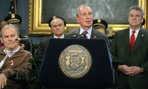 Stephen McDonald; Michael Bloomberg; Raymond Kelly; Peter King