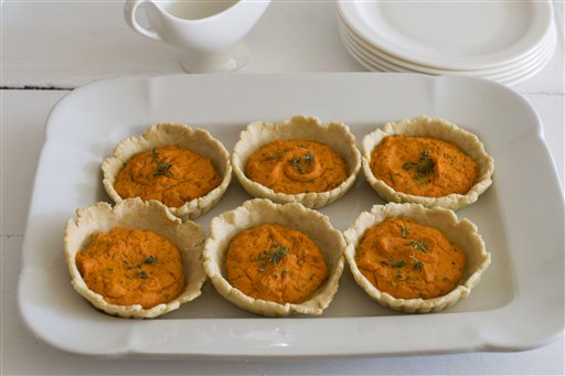 Gourmet Carrot Tarts