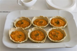 Gourmet Carrot Tarts