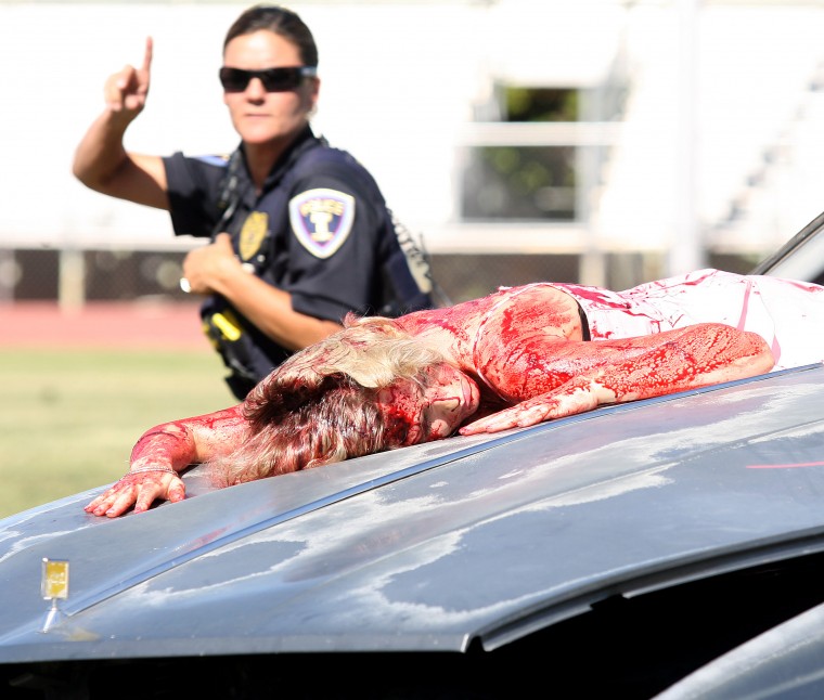 Mock D.U.I. Accident Assembly 