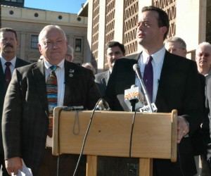 Russell Pearce, Kirk Adams