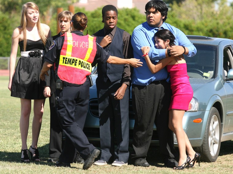 Mock D.U.I. Accident Assembly 
