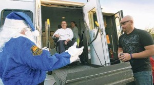 Santa comes early for Mesa officer with ALS 