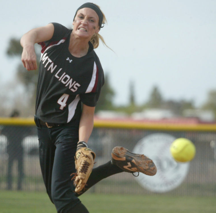 Mountain View at Red Mountain Softball 