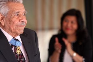 Medal of Honor winner among veterans lauded 