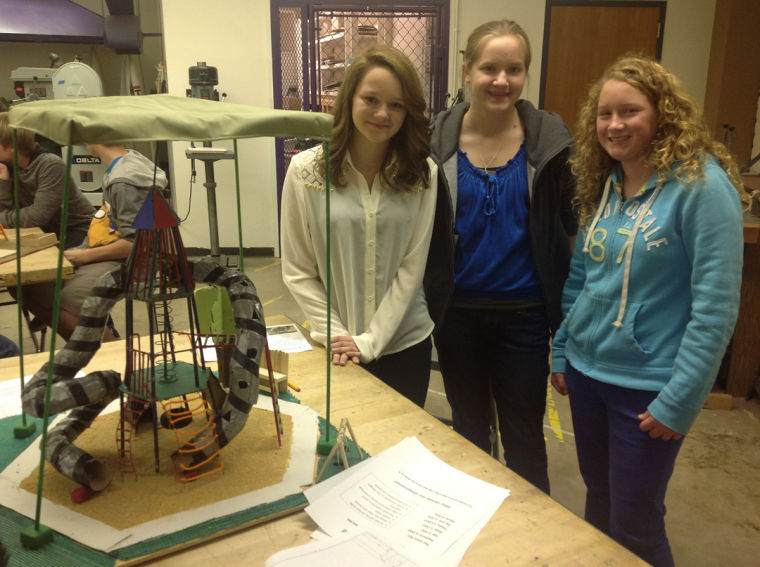 Megan Nielson, Jenna Yarrington, Madison Moore