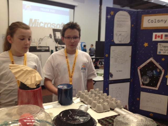 Mesa students at Aerospace Challenge