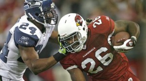 Rookie RB Wells' role growing with Cardinals 