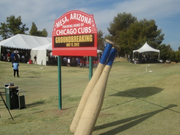 New Cubs spring training facility