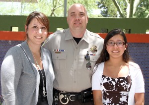 Mesa Teen Thanks sheriff 