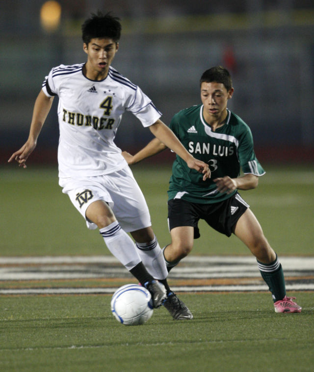 San Luis vs. Desert Vista boys soccer semifinal