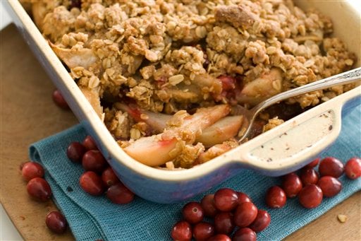 Food-Pear Crisp