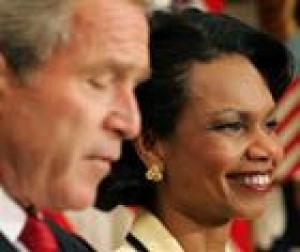 Bush promotes Rice to Secretary of State 