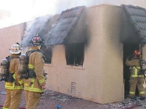 Scottsdale laundry room fire extinguished 