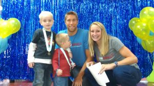 Matt Grevers and Annie Chandler