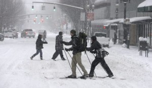 Winter visits with a vengeance from East to West 