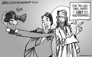 Governor Perry and Jesus