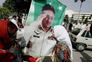 Musharraf sweeps Pakistan election 