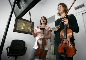 Symphony viola player leads an up-tempo, musical life 