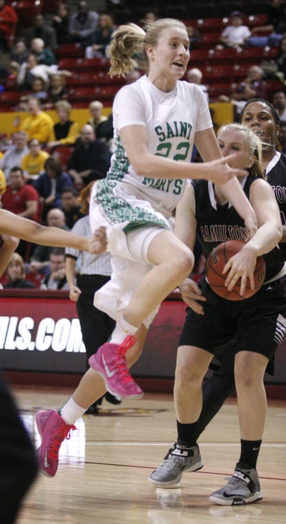 St. Mary's vs. Hamilton Division I Basketball Semifinal