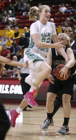 St. Mary's vs. Hamilton Division I Basketball Semifinal
