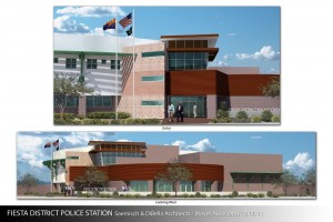 Mesa Police Substation Rendering