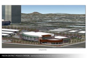 Mesa Police Substation Rendering