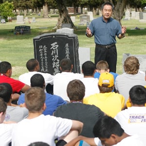 Mesa high football player honor Zedo Ishikawa