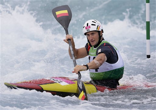 London Olympics Kayak Slalom Men